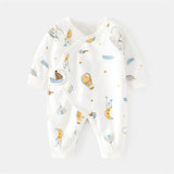 Babyped™ Soft Cotton Newborn Romper – Cute Print Jumpsuit for Baby Girls & Boys (0–6 Months)